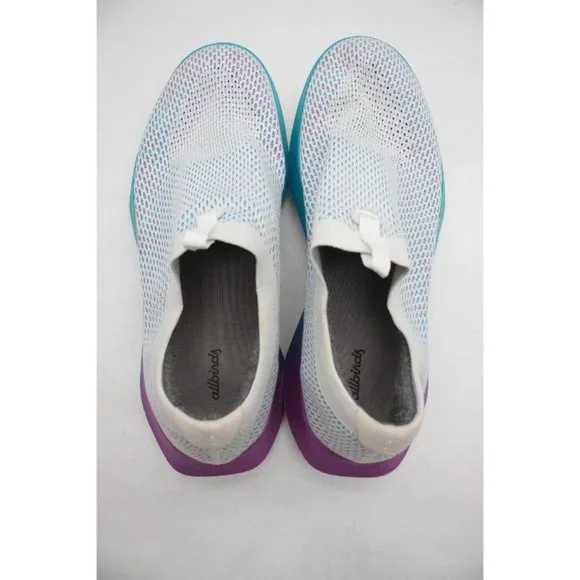 Allbirds TD Tree Dasher Relay Men Size 13 White / Blue  Running Shoes Sneakers - Picture 9 of 9